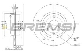 Bremsi CD6316S - BRAKE PADS