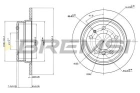 Bremsi CD6317S - BRAKE PADS