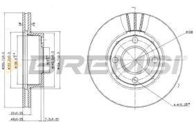 Bremsi CD6319V - BRAKE PADS