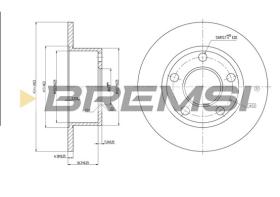 Bremsi CD6321S - BRAKE PADS