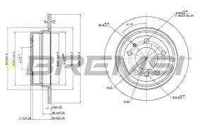 Bremsi CD6326S - BRAKE PADS