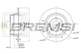 Bremsi CD6331S - BRAKE PADS