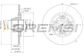 Bremsi CD6333S - BRAKE PADS