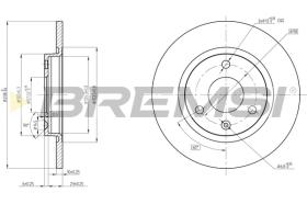 Bremsi CD6335S - BRAKE PADS