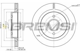 Bremsi CD6338V - BRAKE PADS