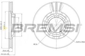 Bremsi CD6349V - BRAKE PADS