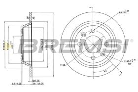 Bremsi CD6355S - BRAKE PADS