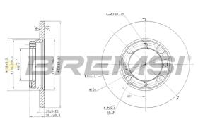 Bremsi CD6358S - BRAKE PADS