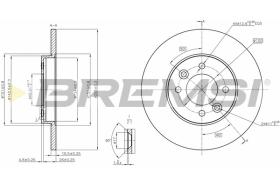 Bremsi CD6361S - BRAKE PADS