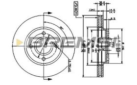 Bremsi CD6364V - BRAKE PADS