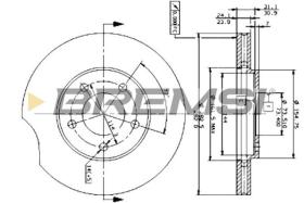 Bremsi CD6366V - BRAKE PADS