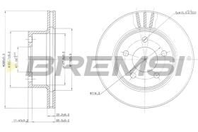 Bremsi CD6367V - BRAKE PADS