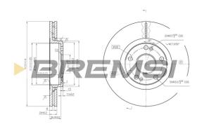 Bremsi CD6369V - BRAKE PADS