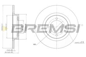 Bremsi CD6378S - BRAKE PADS