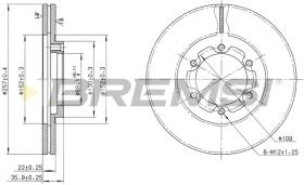 Bremsi CD6385V - BRAKE PADS