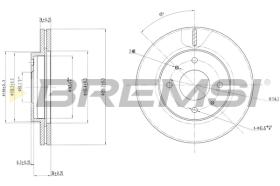 Bremsi CD6391V - BRAKE PADS