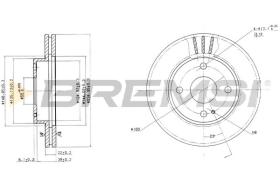 Bremsi CD6393V - BRAKE PADS