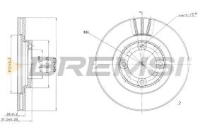 Bremsi CD6394V - BRAKE PADS