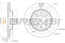 Bremsi CD6397V - BRAKE PADS