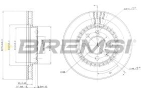 Bremsi CD6398V - BRAKE PADS