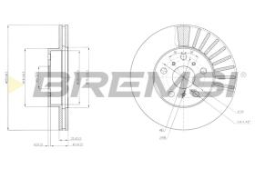 Bremsi CD6403V - BRAKE PADS