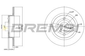 Bremsi CD6404S - BRAKE PADS