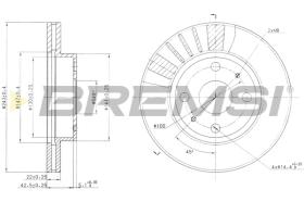 Bremsi CD6405V - BRAKE PADS