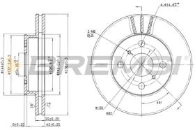 Bremsi CD6408V - BRAKE PADS