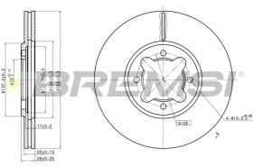 Bremsi CD6410V - BRAKE PADS