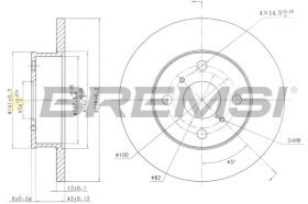 Bremsi CD6412S - BRAKE PADS