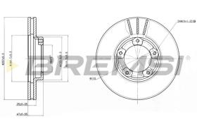 Bremsi CD6416V - BRAKE PADS