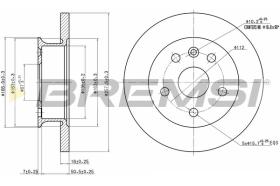 Bremsi CD6424S - BRAKE PADS