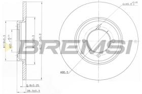 Bremsi CD6428S - BRAKE PADS