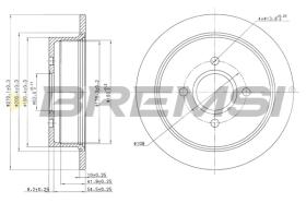 Bremsi CD6435S - BRAKE PADS