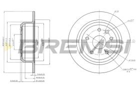 Bremsi CD6441S - BRAKE PADS