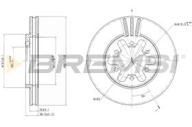 Bremsi CD6443V - BRAKE PADS