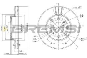 Bremsi CD6447V - BRAKE PADS