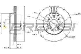 Bremsi CD6448V - BRAKE PADS