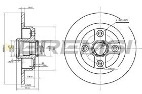 Bremsi CD6449S - BRAKE PADS