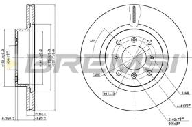 Bremsi CD6453V - BRAKE PADS