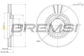 Bremsi CD6461V - BRAKE PADS