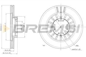 Bremsi CD6465V - BRAKE PADS