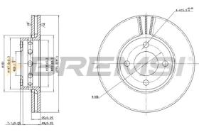 Bremsi CD6471V - BRAKE PADS