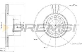 Bremsi CD6476V - BRAKE PADS