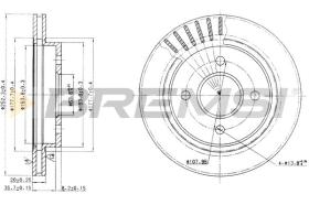 Bremsi CD6479V - BRAKE PADS