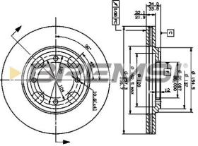 Bremsi CD6482V - BRAKE PADS