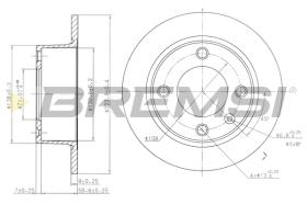 Bremsi CD6490S - BRAKE PADS