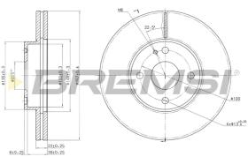 Bremsi CD6495V - BRAKE PADS