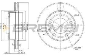 Bremsi CD6496V - BRAKE PADS