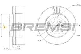 Bremsi CD6505V - BRAKE PADS